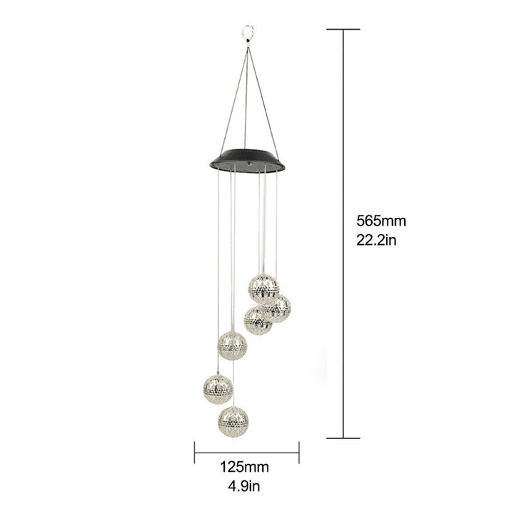 Skanto | Solar Wind Chime Utendørs Lys