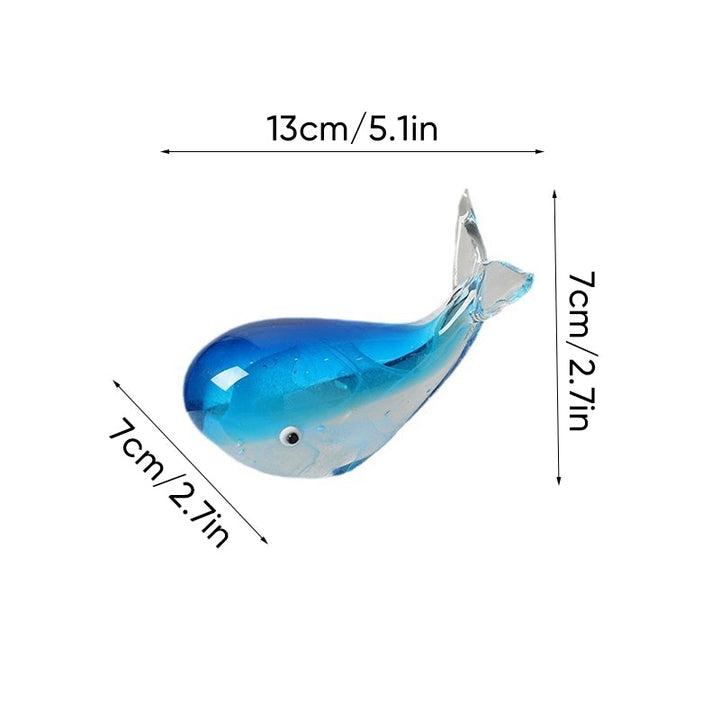 Skanto | Fascinerende Luminous Whale Glass Crafts