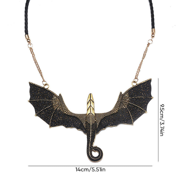 Skanto | Flying Dragons Necklace