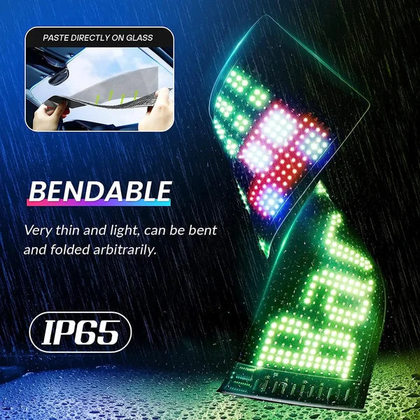 Skanto | Ultrafin fleksibel Bluetooth LED-skjerm
