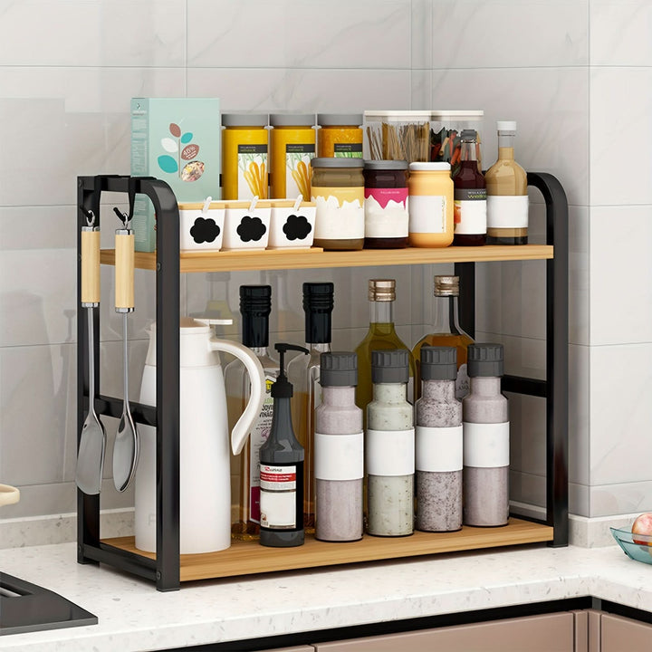 Skanto | Spicify – Rustfritt Stål Kjøkken Organizer Rack