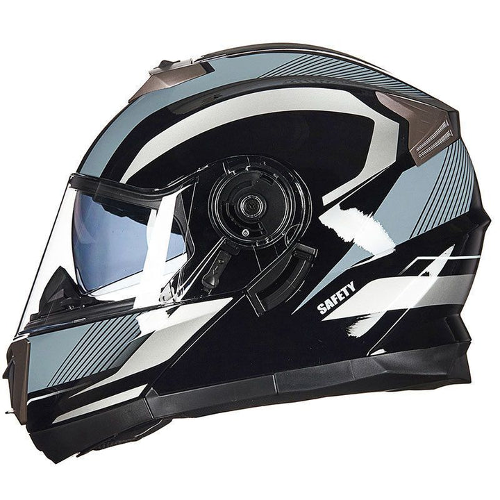 Full-Face Motorsykkelhjelm med Avansert Ventilasjon Skanto