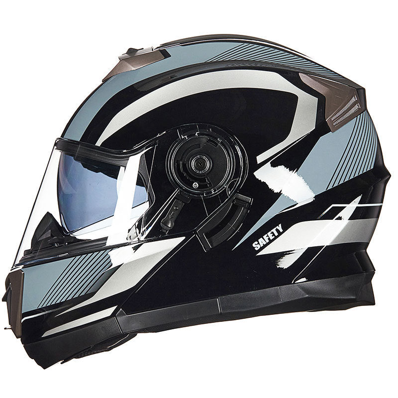 Aerodynamisk Full-Face Motorsykkelhjelm Skanto