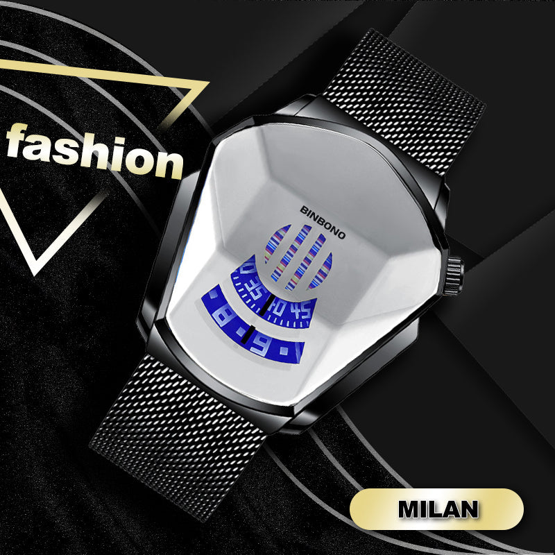 Skanto | Menns Diamant Stil Kvarts Ur