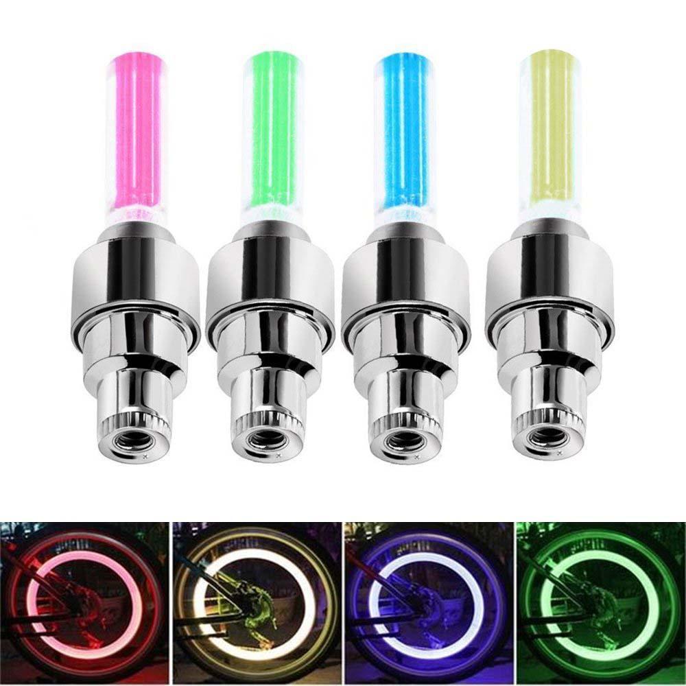 Skanto | Premium LED Ventilkapsler for Hjul (2 stk)
