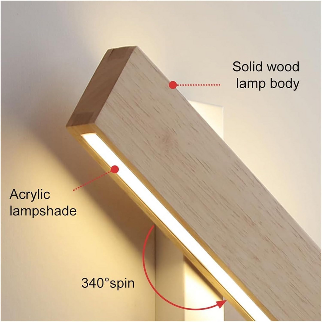 Skanto | Vegglampe med roterbar tre LED-design