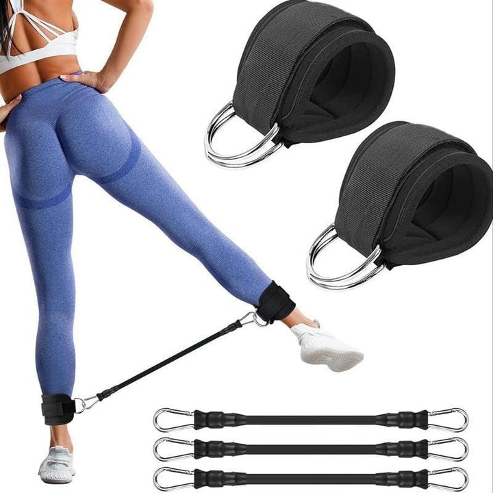 5-Pack Ankelsmotstandsbåndsett Skanto