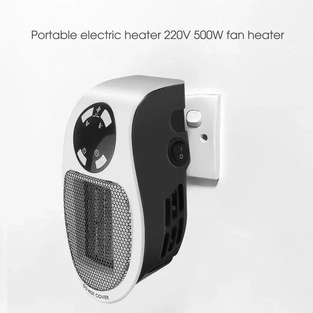 Skanto | 500W Mini Bærbar Elektrisk Varmer