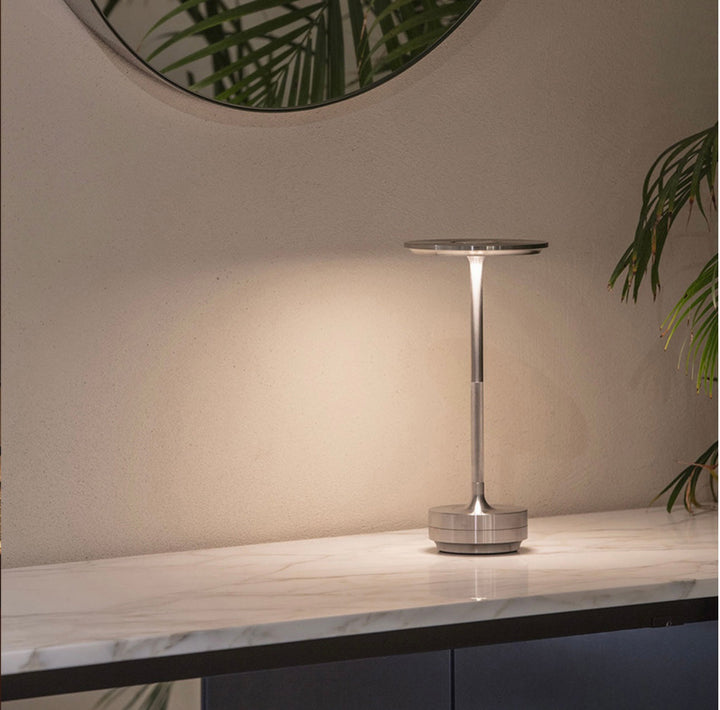 Skanto | ClarityGlow Luxe Edition | Trådløs LED Bordlampe