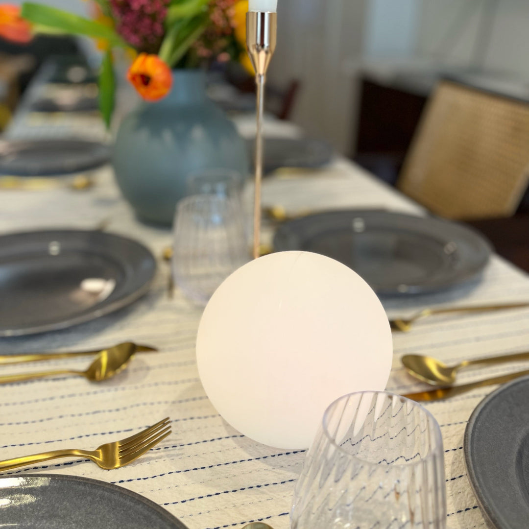 Skanto | LED Trådlampe - Oppladbar Moderne Lysarmatur for Hjem, Kontor og Nattbord Bruk