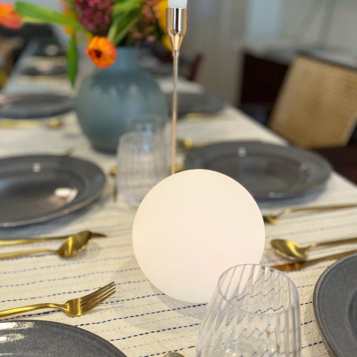 Skanto | LED Trådlampe - Oppladbar Moderne Lysarmatur for Hjem, Kontor og Nattbord Bruk