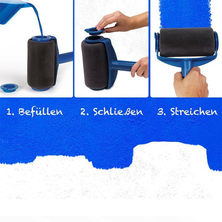 Bequee Malerull Refill Maletank Kante Rull, Rull med Tank | Skanto