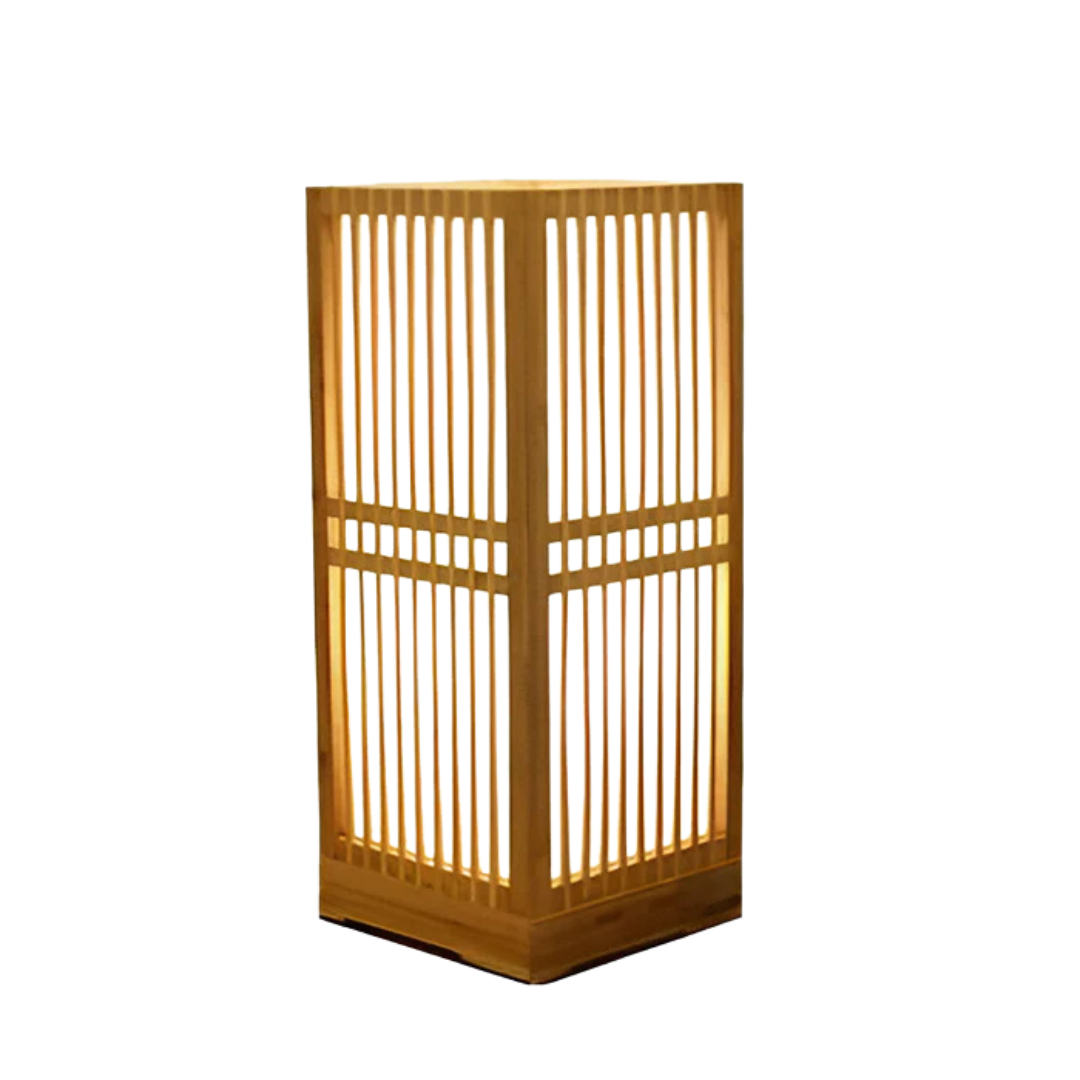Skanto | Japansk LED Bordlampe laget av Bambus