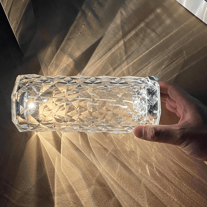 Skanto | Rose Rays Krystall Diamant Bordlampe