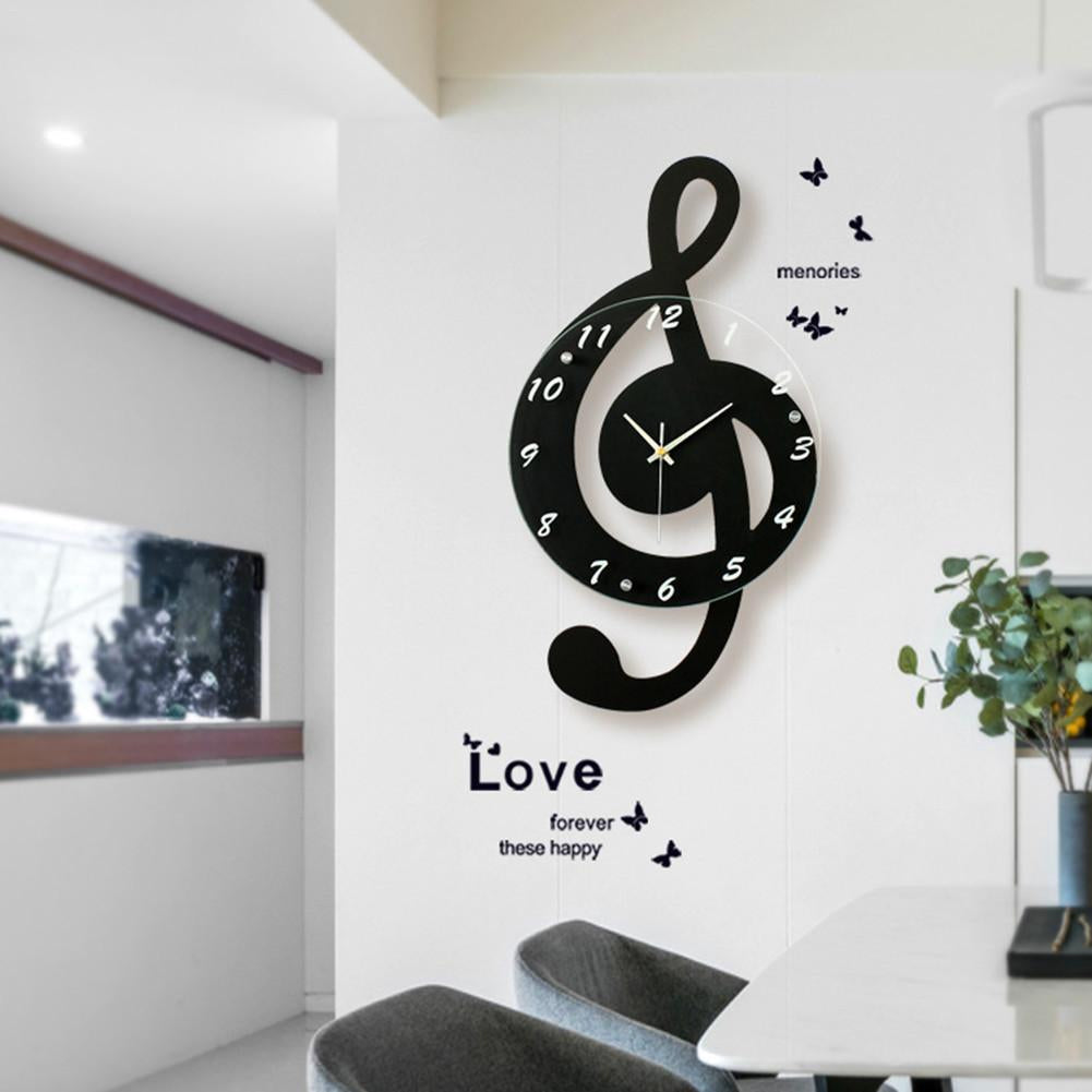Skanto | TuneClock - G-Clef Musikk Vegg Ur