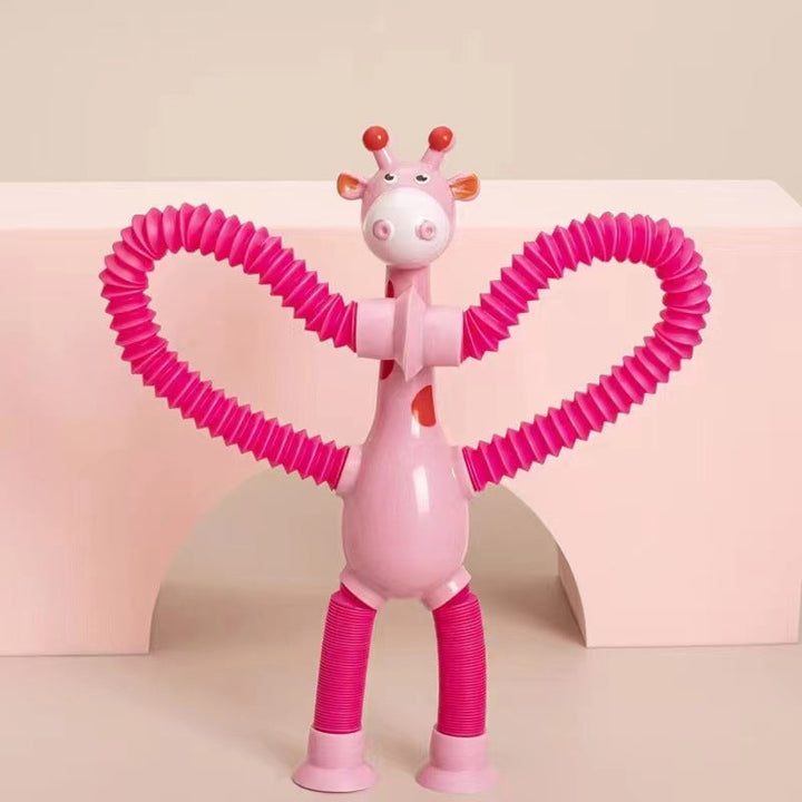 Skanto | Teleskopisk Sugekop Giraffleketøy