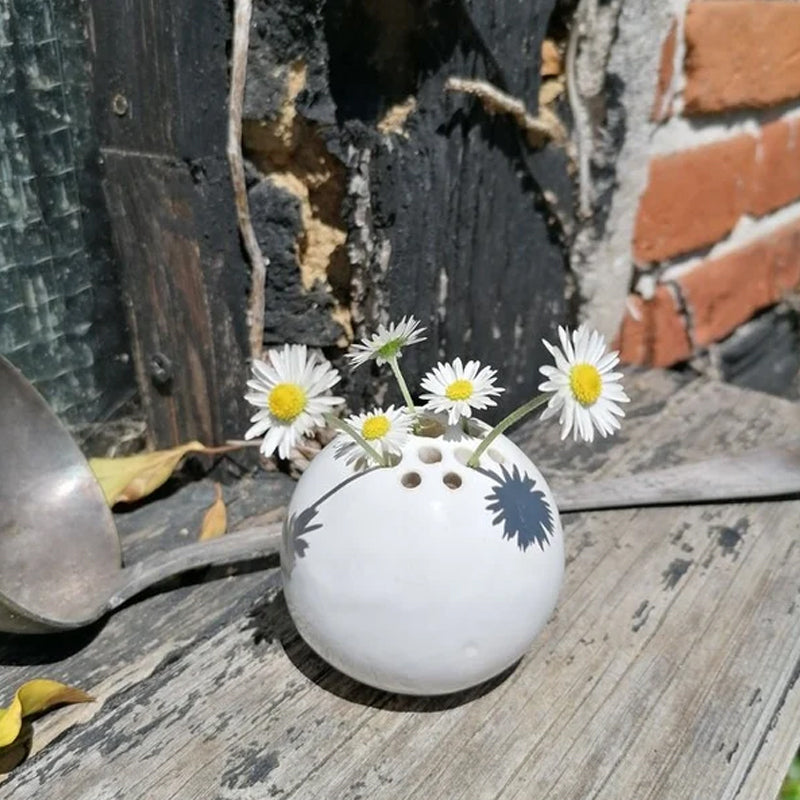 Skanto | Harts Håndlaget Vase Blomster Stein Borddekorasjon