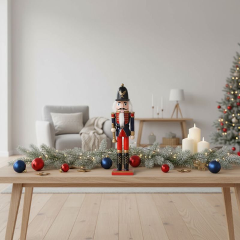 Skanto | CheerSoldier - Nøtteknekker soldatfigur for hjemmedekorasjon