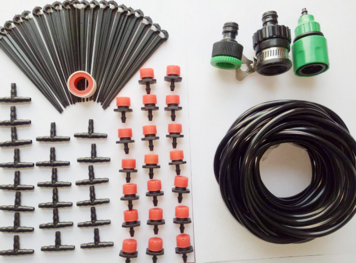Skanto | Automatisk dryppvanningssystem for planter – Komplett sett for hage og balkong