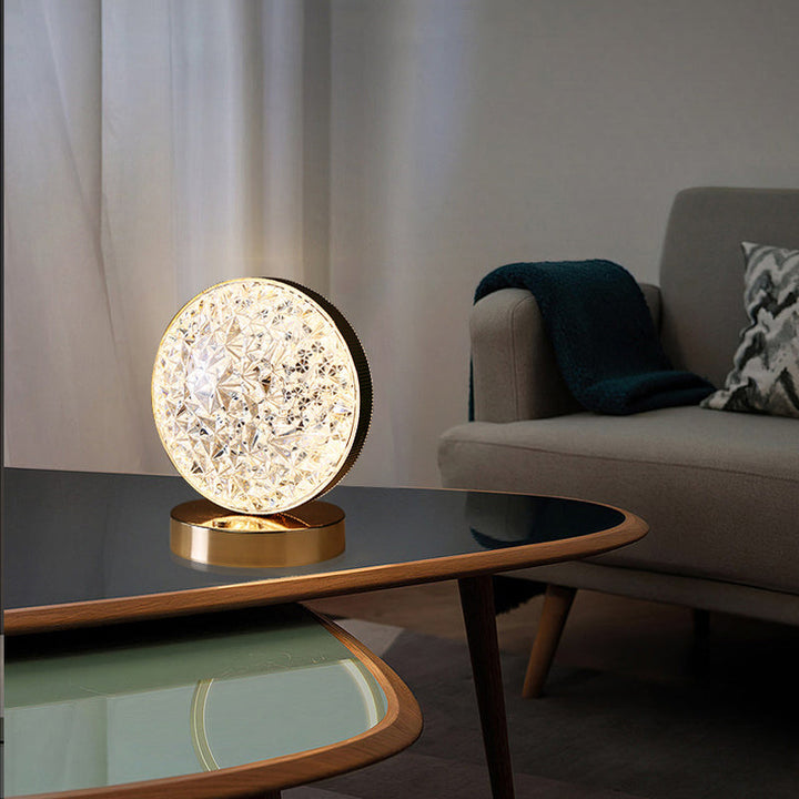 Star Moon Metal Table Lamp | Skanto