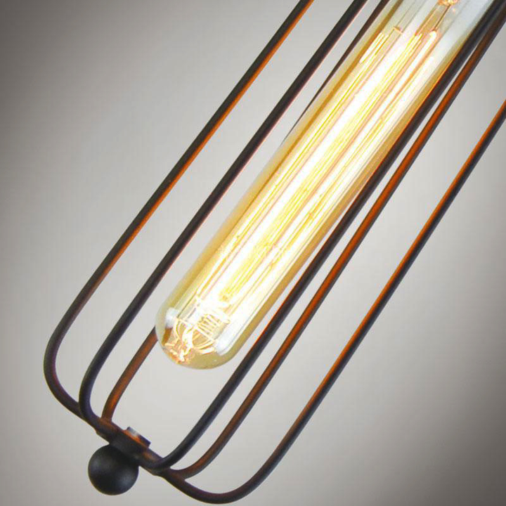 Skanto | Retro industriell hengelampe med metalldeksel