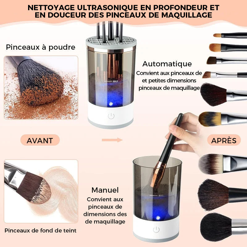 Electric Makeup Brush Cleaner | Skanto
