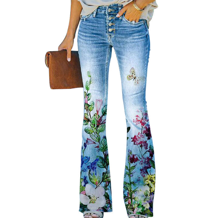 Skanto | 4-knapp Flare Jeans