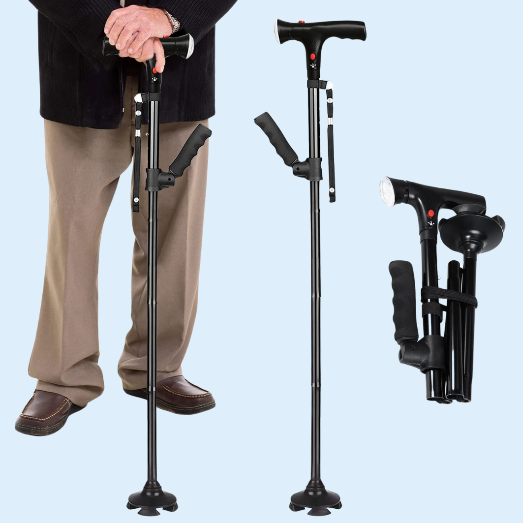 Skanto | Gåstokk | Ergonomisk, Lett Design for Eldre & Mobilitetsstøtte