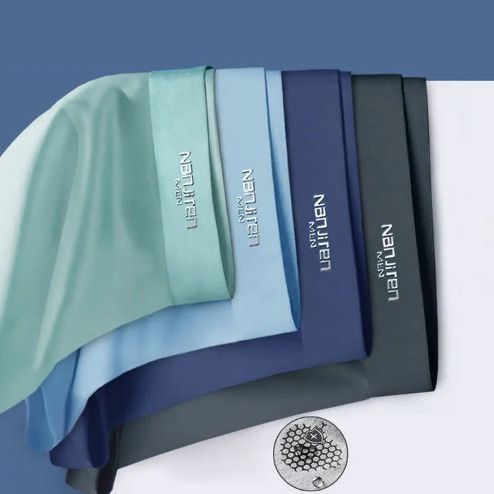 Skanto | CoolSilk 4-dels iskrem silke boxershorts med grafen teknologi