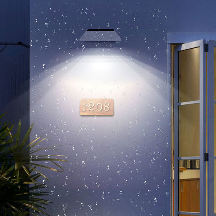 Skanto | Solar UFO-formet design gjerde lys LED utendørs vegglampe