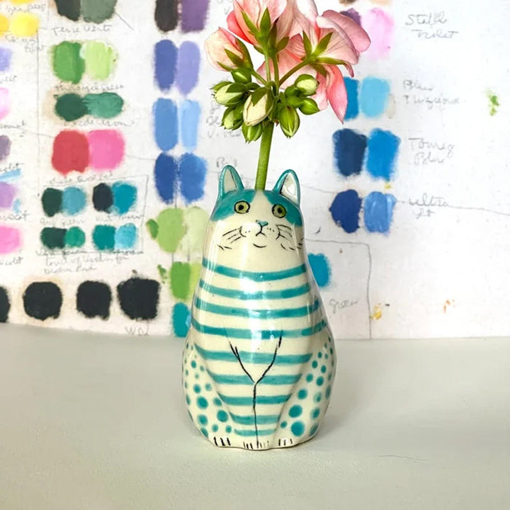 Skanto | Prikkete Katt Vase