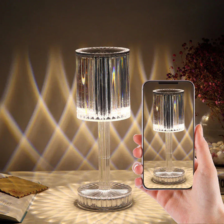 Skanto | Dimbar Krystall Bordlampe Med Moderne Design