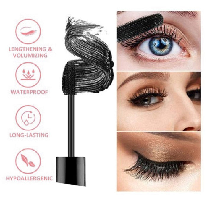 Skanto | 5D Forlengende Krøllet Farge Mascara