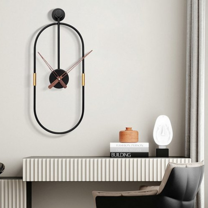 Skanto | Minimalist Stor Veggklokke