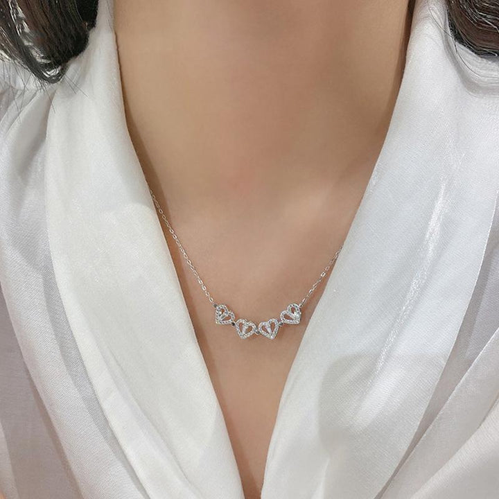 Hollow Four-Leaf Clover Necklace | Skanto