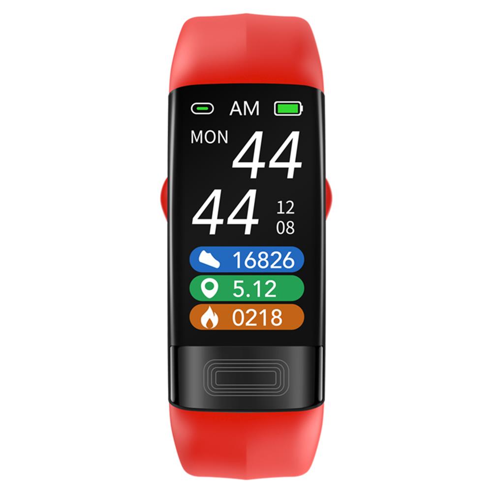 Smart armbånd Blodtrykk Monitor EKG, Hjertefrekvens, Oksygenmetning & Søvn Tracker FDA Godkjent
