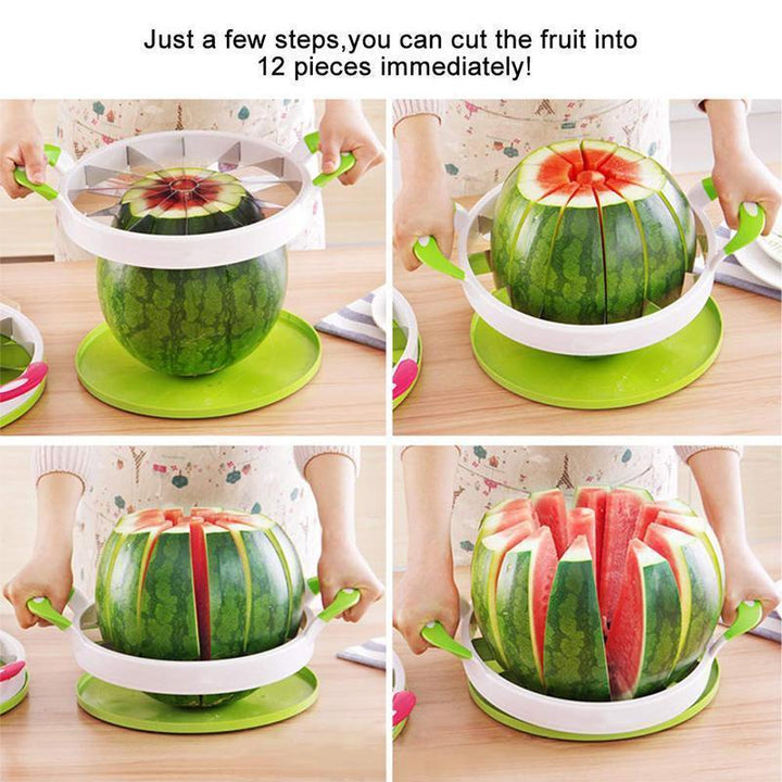 Multifunksjonell Håndholdt Rund Deler Vannmelon Cutter | Skanto