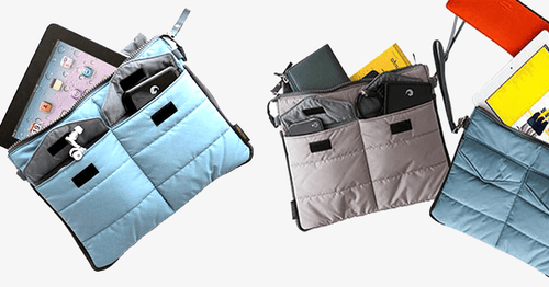 Skanto | Slim Bag-in-Bag - Laget av polyester - Bærbar & liten - Flere glidelåslommer - Passer lett i kofferten din