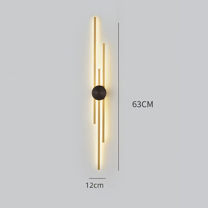 Skanto | Vegglampe Moderne LED Jern Vertikal Armatur