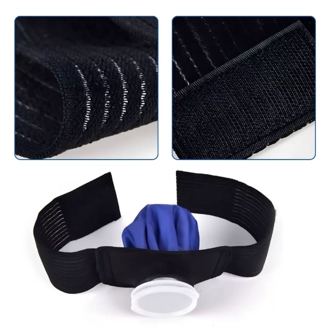 ThermoRelief | Gjenbrukbar ispakke – Varm og kald terapi – Isolerende, slitesterkt design – Målrettet skadebehandling for sport og rehabilitering Skanto