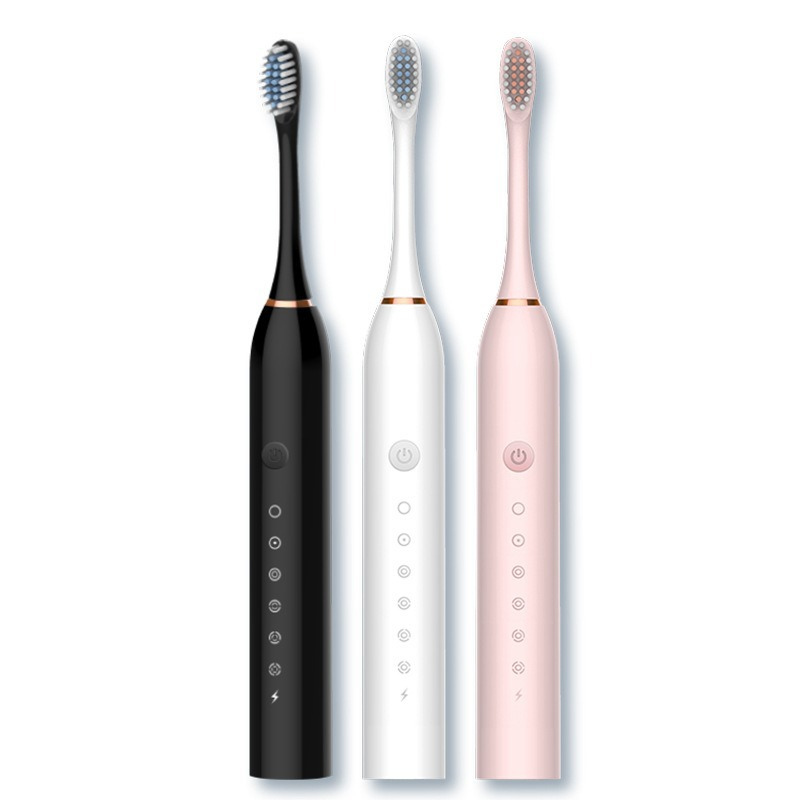 Skanto | GlowSmile Sonic Tannbørste – Oppladbar med 5 Moduser og 8 Børstehoder