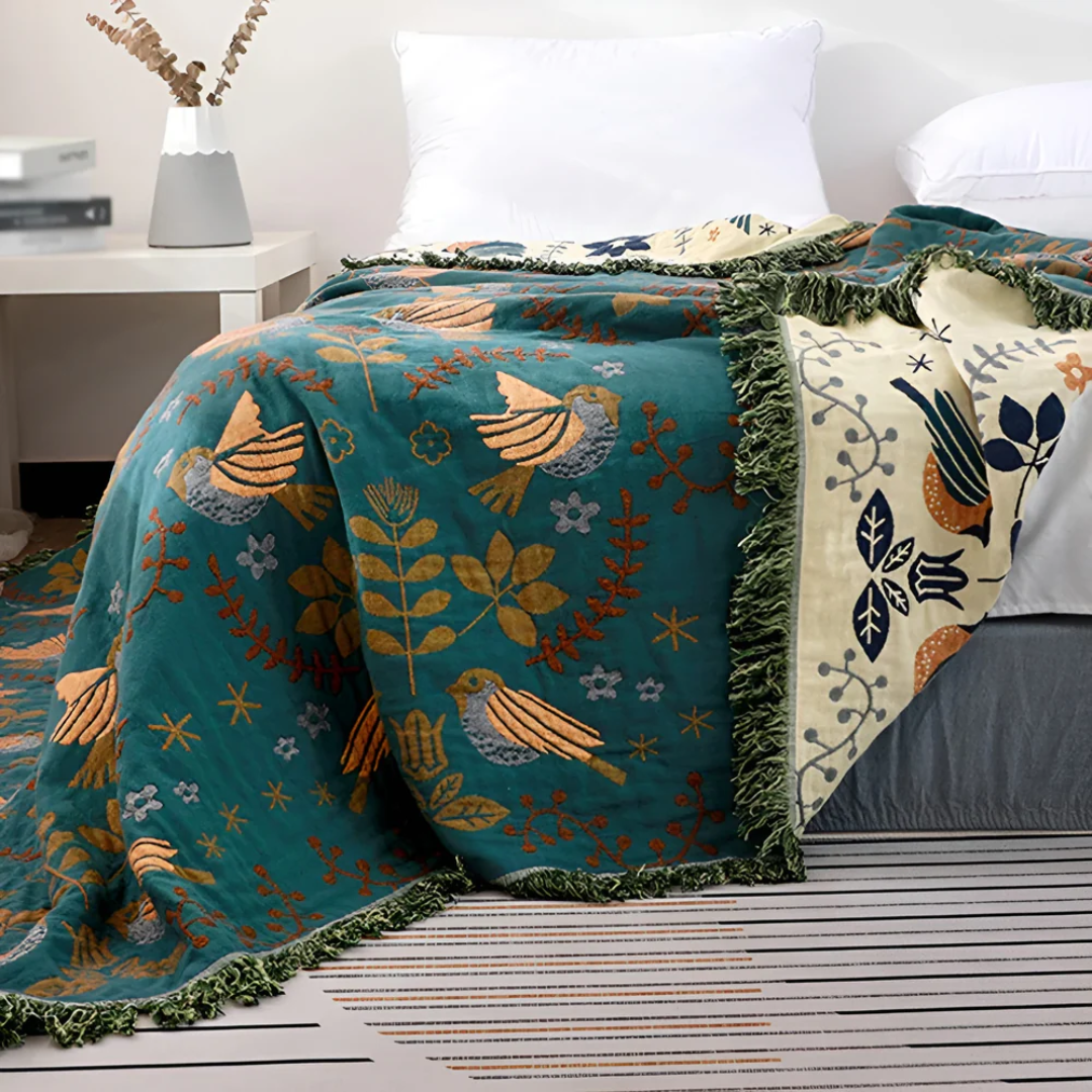 Skanto | Varm Brodert Blanket