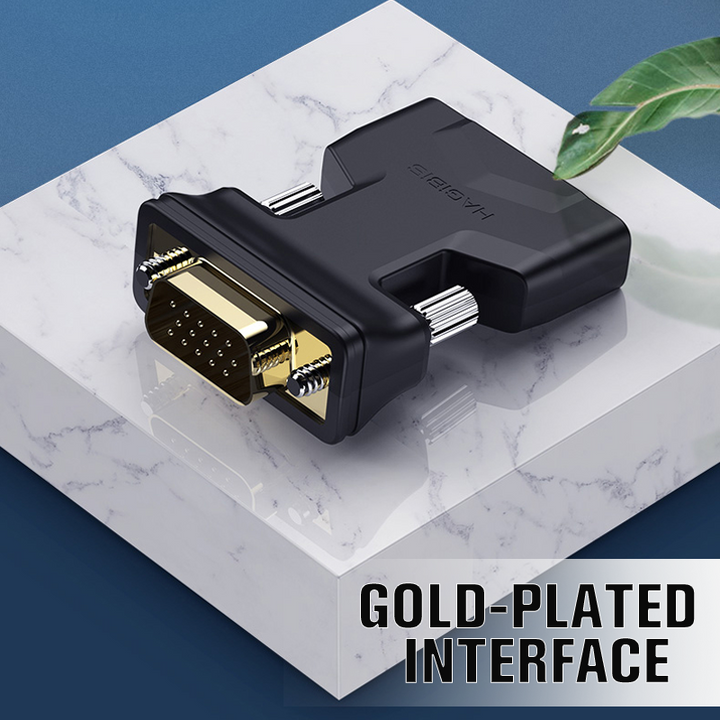 Skanto | HDMI til VGA-adapter (med lyd)