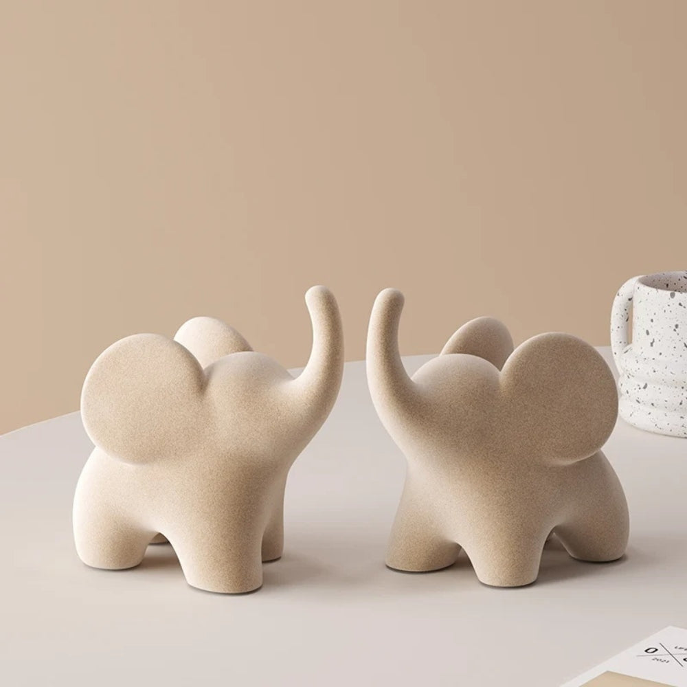 Elephant Accent Figurines | Skanto