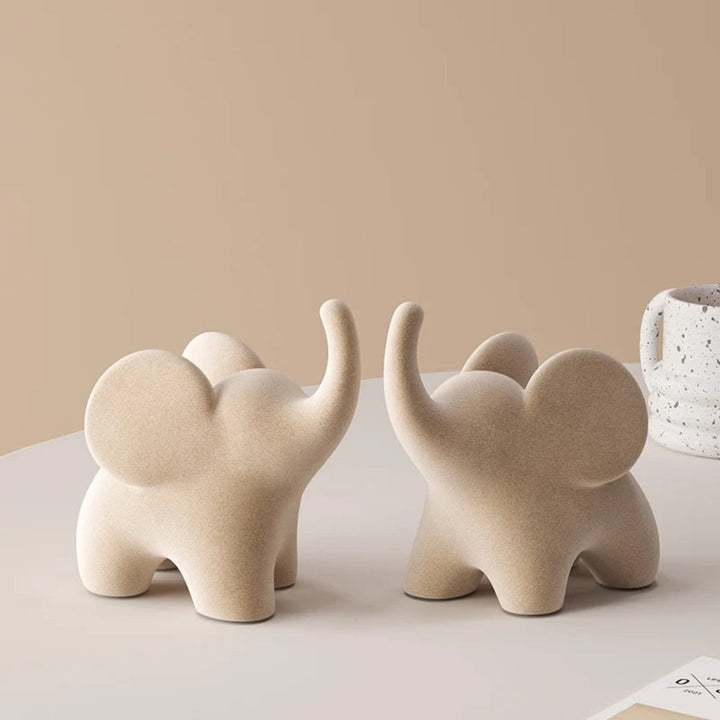 Elephant Accent Figurines | Skanto