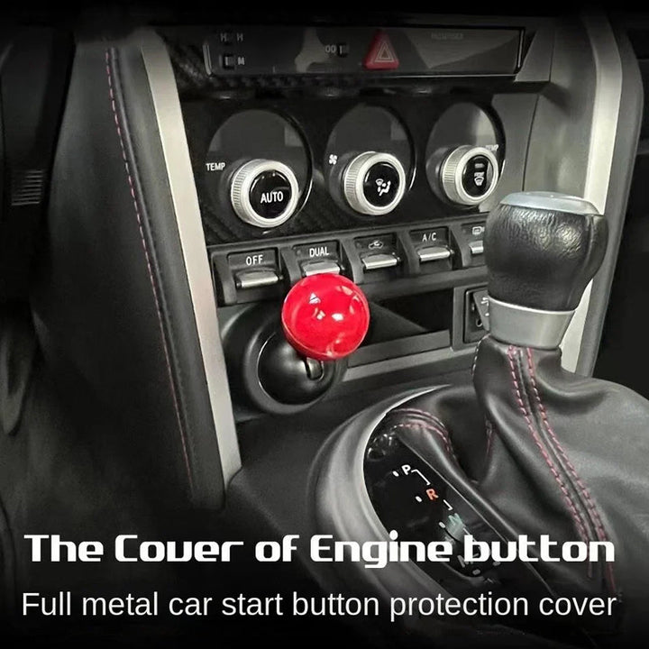 Skanto | Bil Motor Start Stopp Knapp Joystick Full Metall Kule-Stang