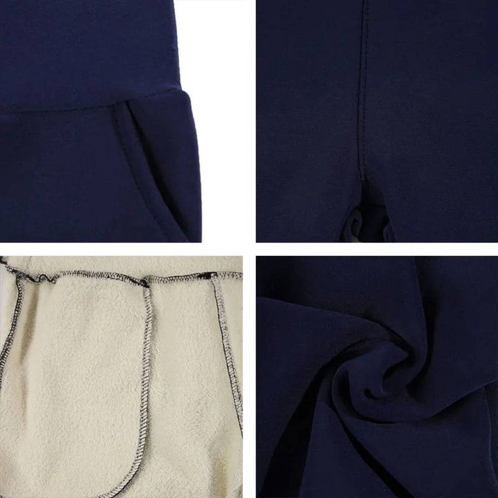 WarmFlex Høyde Waist Varme Fleece Leggings | Vinter Legging for Kaldt Vær - Varme Legging - for Utendørs Aktiviteter Skanto