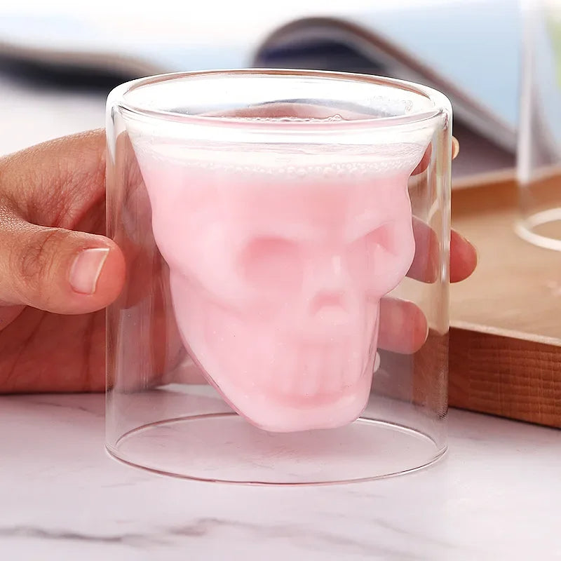 3D Hodeskalle DouSkantoe Drikkeglass | Skanto