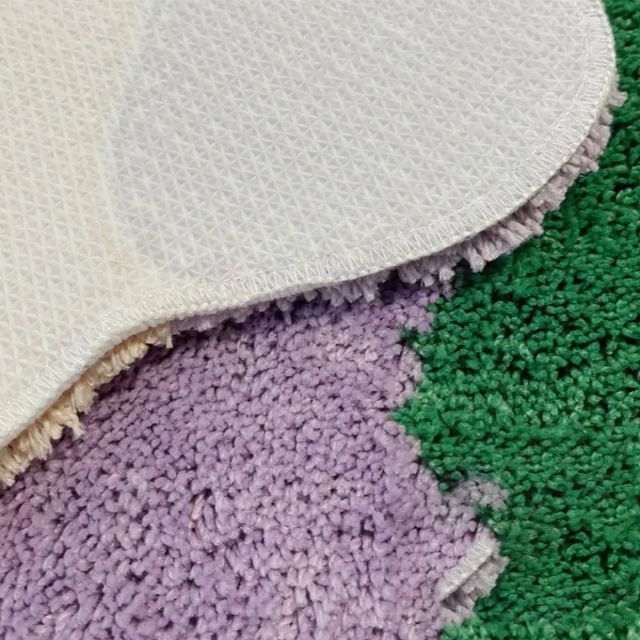 Skanto | Abstrakt Fargeblokk Teppet laget av Bomull-Polyester