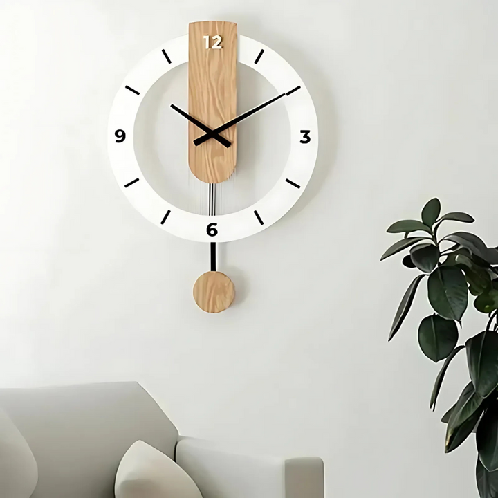 Skanto | Elegant Stor Klokke for Stue